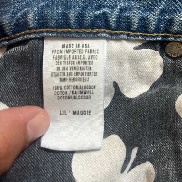 Lucky Brand Lil Maggie Denim Jeans Womens Size 10 Bootcut Light Wash Low Rise - Picture 6 of 8